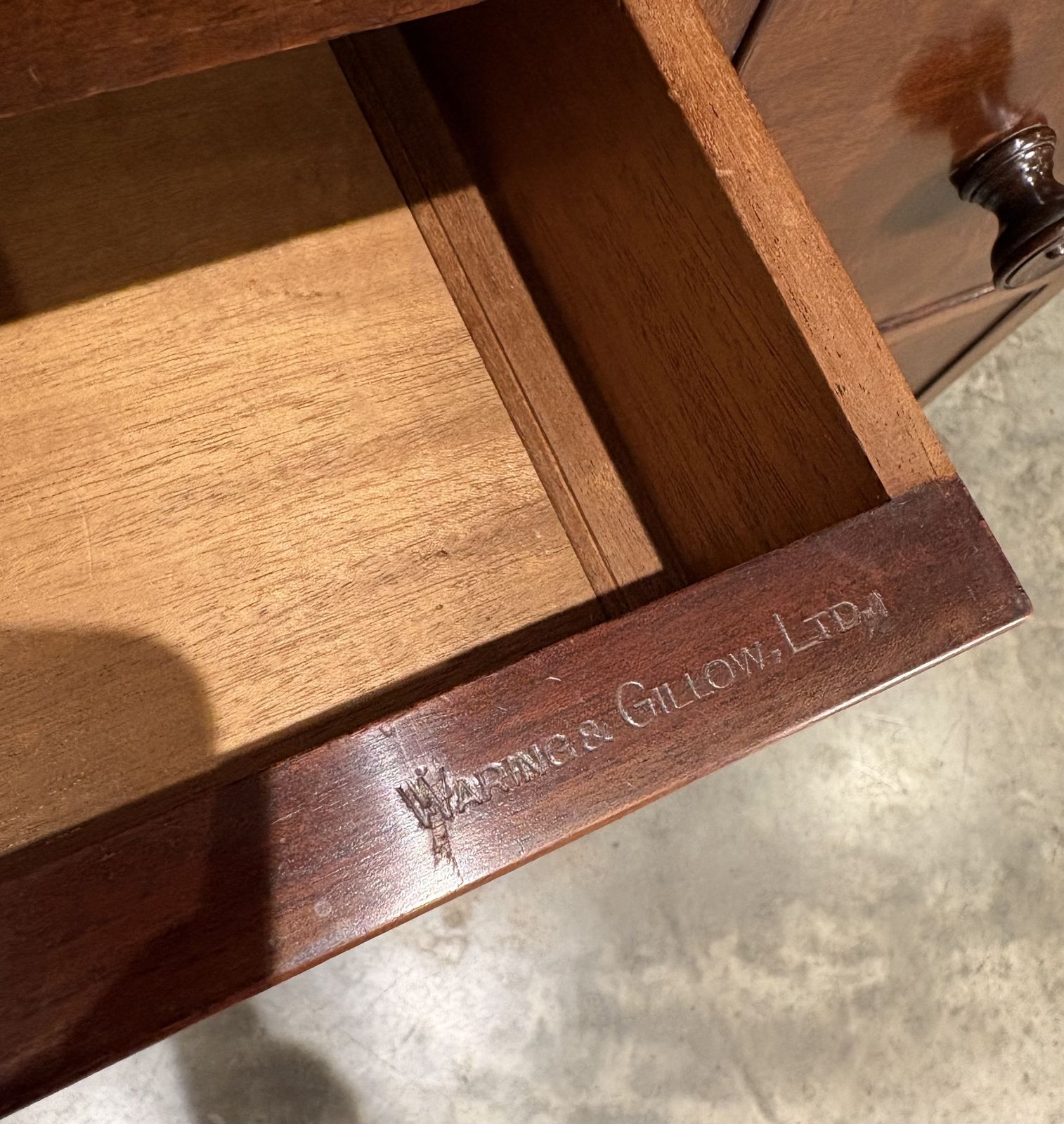 Mahogany Chest By Waring & Gillow photo 1035.0