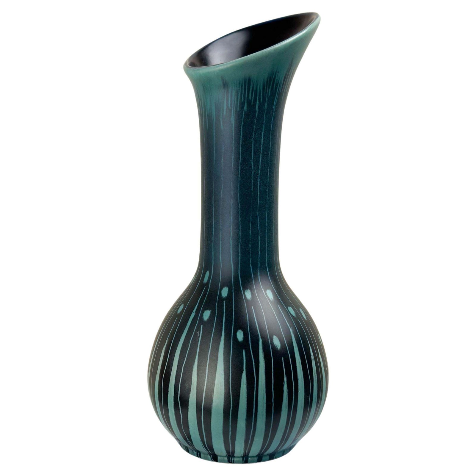 1950s Art Deco Ceramic Vase By Colin Melbourne For Beswick
