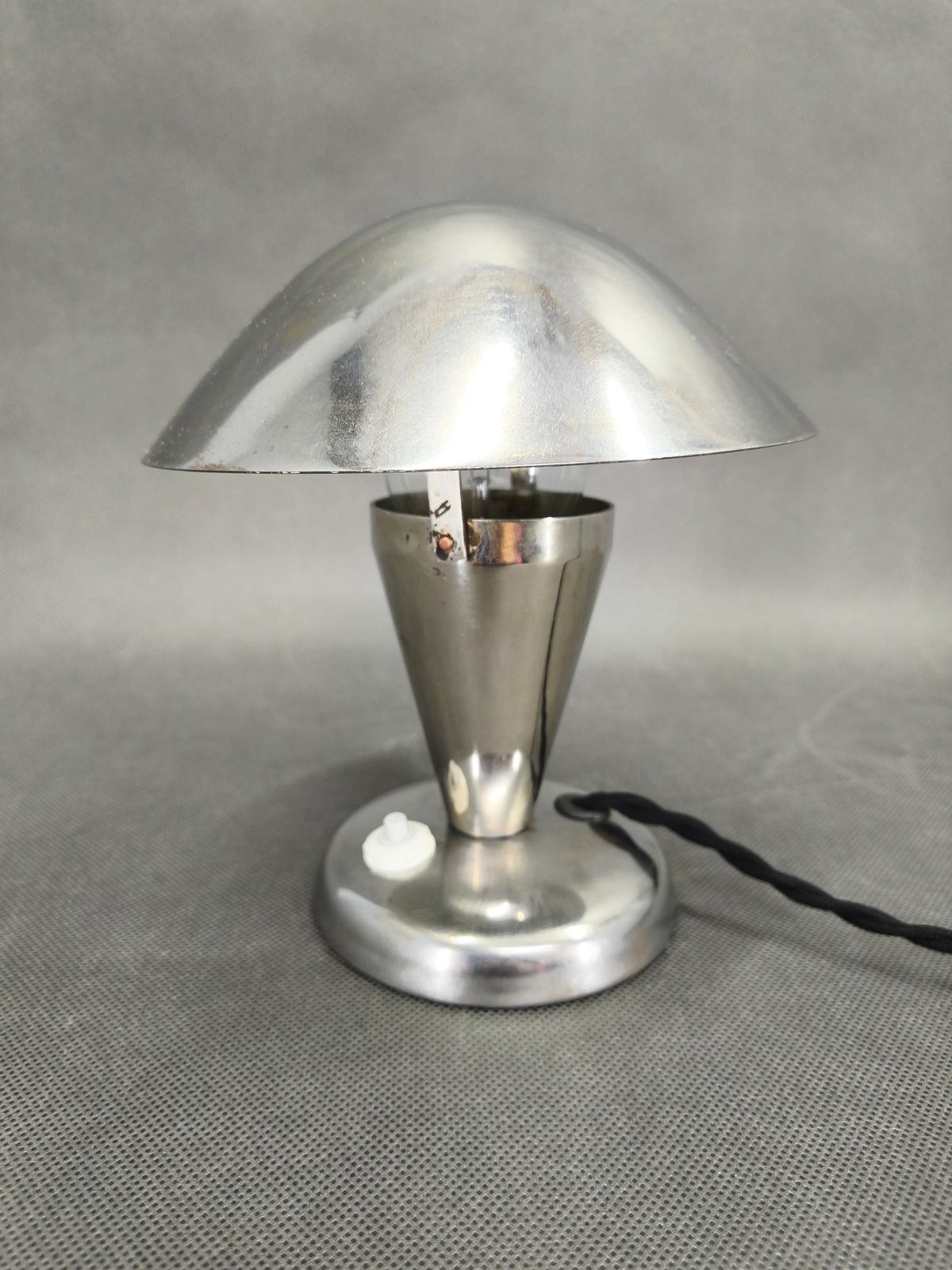 Bauhaus Chromen Tafellamp Met Verstelbare Kap, Jaren 1930 photo furniture