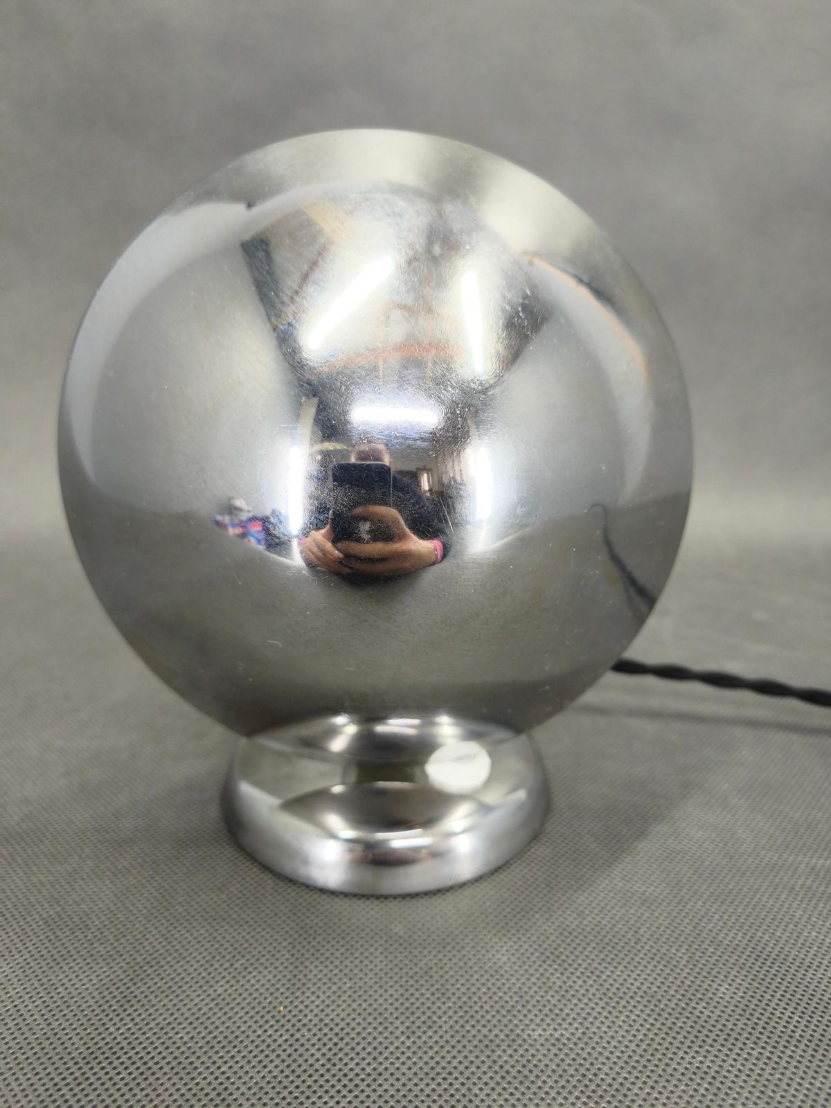 Bauhaus Chromen Tafellamp Met Verstelbare Kap, Jaren 1930 photo 296.0