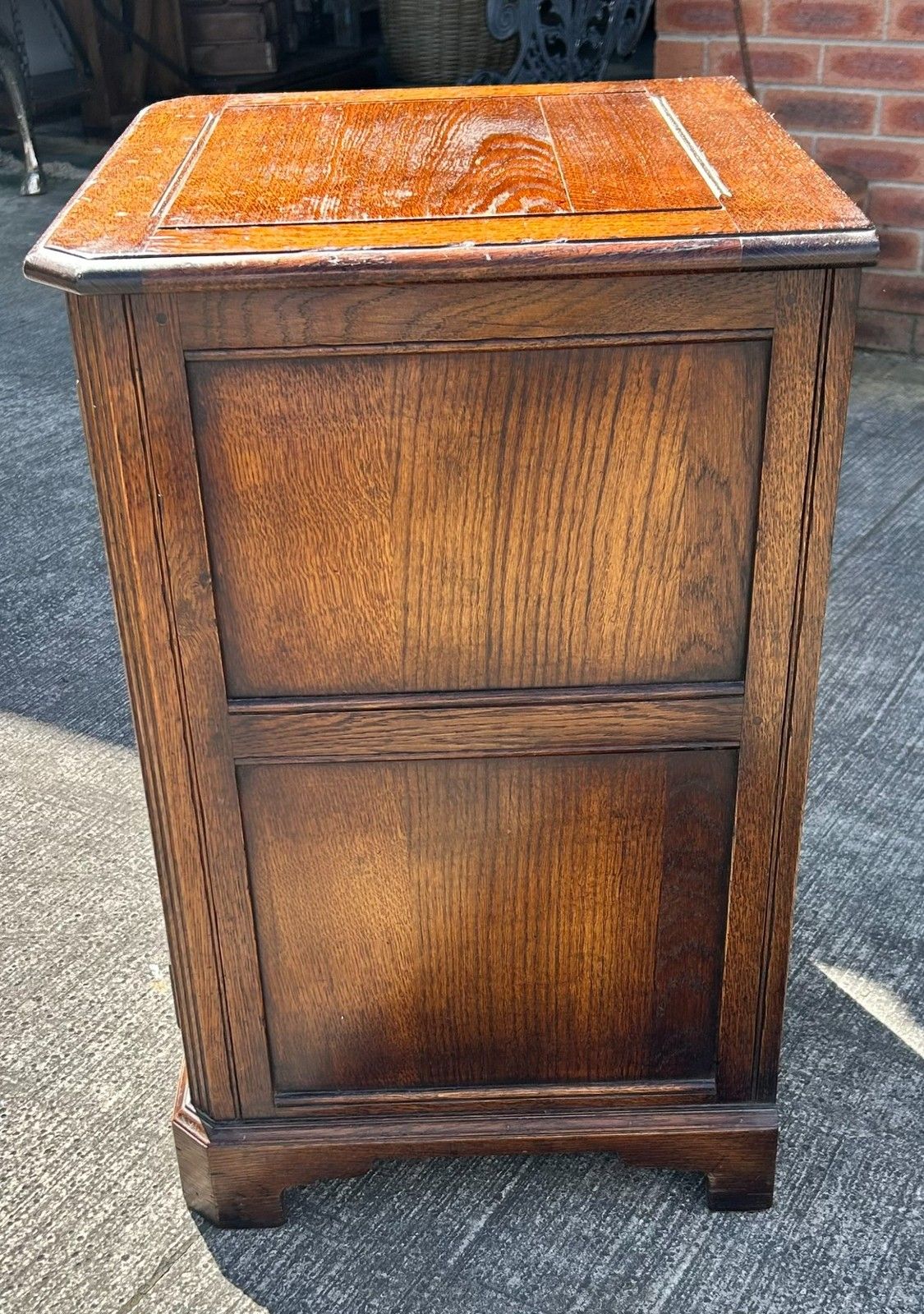 photo furniture Good Quality Cumpers Of Salisbury English Oak Cupboard Side Cabinet
