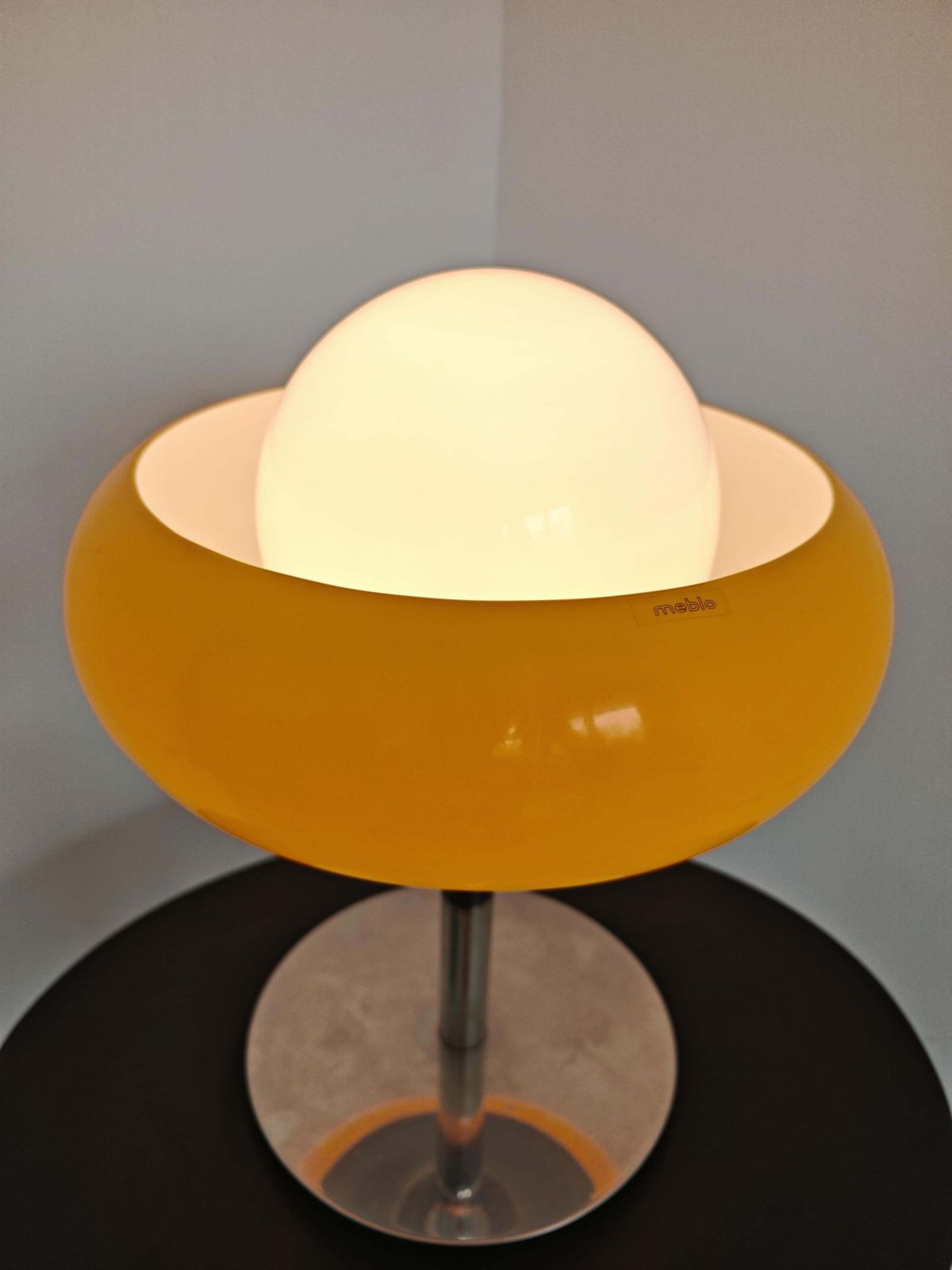 Mid Century Modern Table Lamp "Jadran" Or "Tulip" By Guzzini, Yugoslavia 1970s photo buy