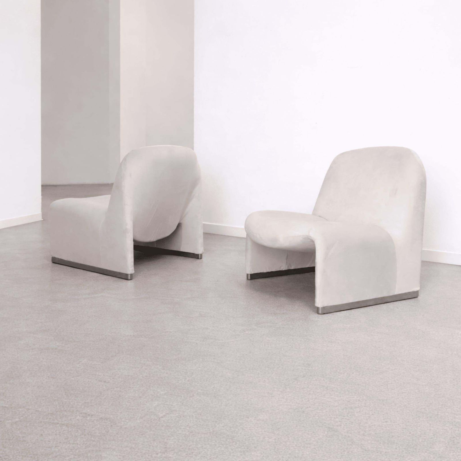 Reupholsted Alky Chairs By Giancarlo Piretti For Anonima Castelli, 1970s photo furniture