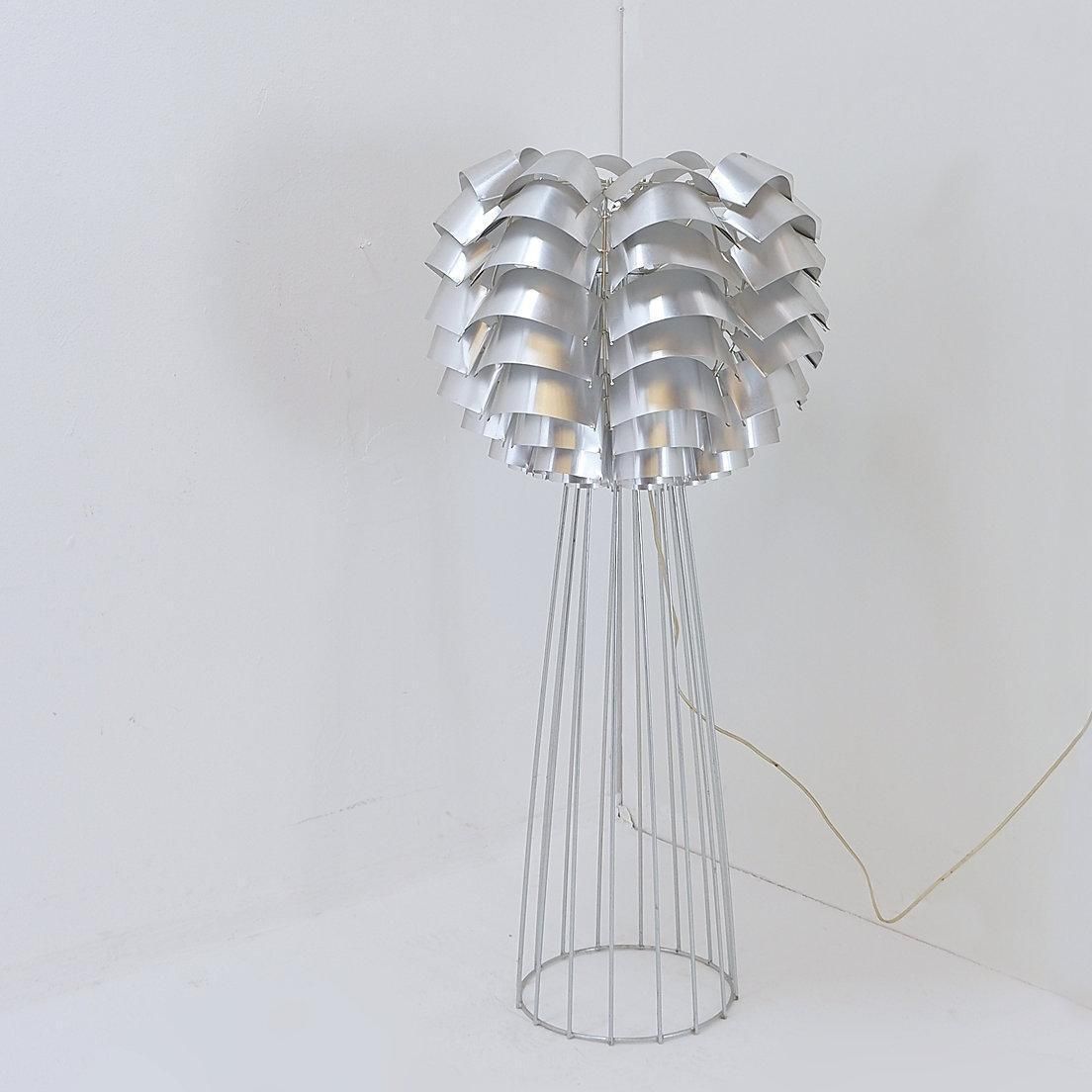 photo furniture Max Sauze Floor Lamp, Mod. Orion 45, Metal, Mid Century Modern, France