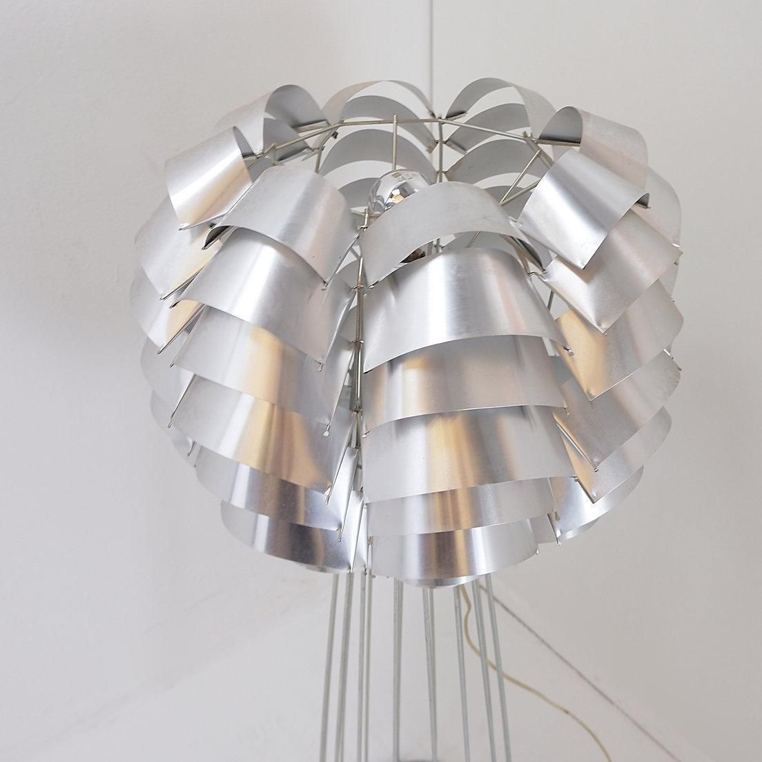 Lighting Max Sauze Floor Lamp, Mod. Orion 45, Metal, Mid Century Modern, France photo