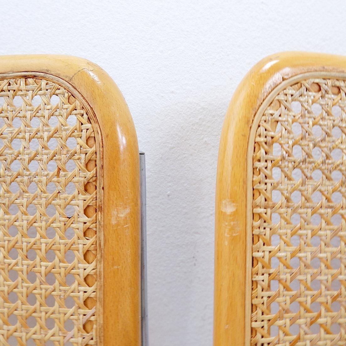 Pair Of Vintage Cesca Chairs In Light Wood   Italy 1990s photo furniture