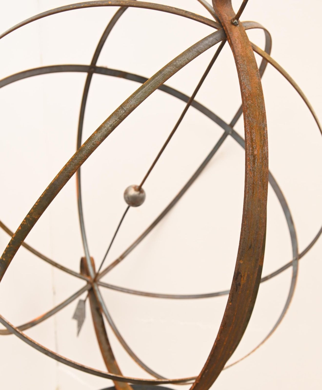 Garden Armillary Sphere Cast Iron Classical Exteriors 6.5 Ft 200 Cm photo vintage