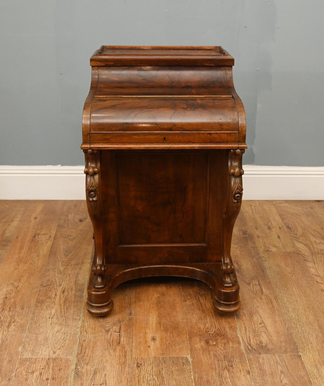 Victorian Davenport Walnut Desk Period Antique 1860 photo Furniture