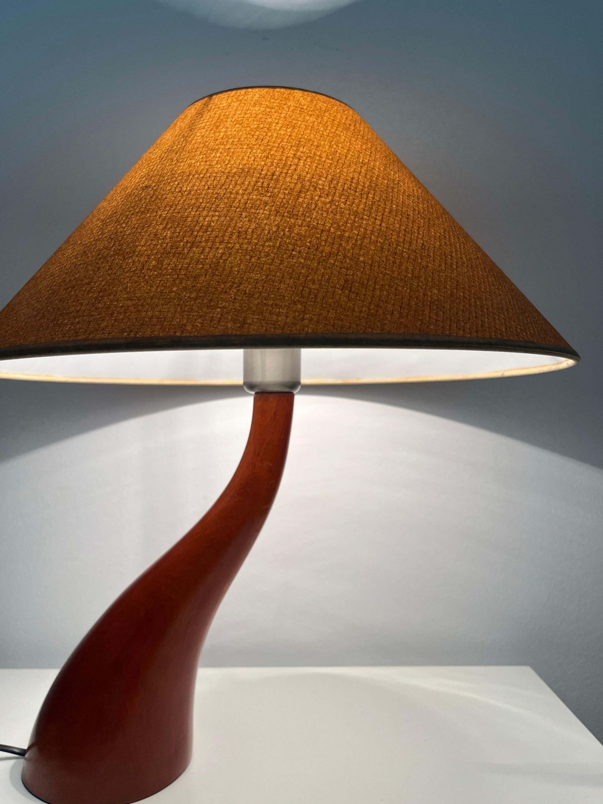 photo furniture Postmodern "Bonsai" Pair Of Wood Table Lamps By Jordi Lluscà For Blauet, 1990s