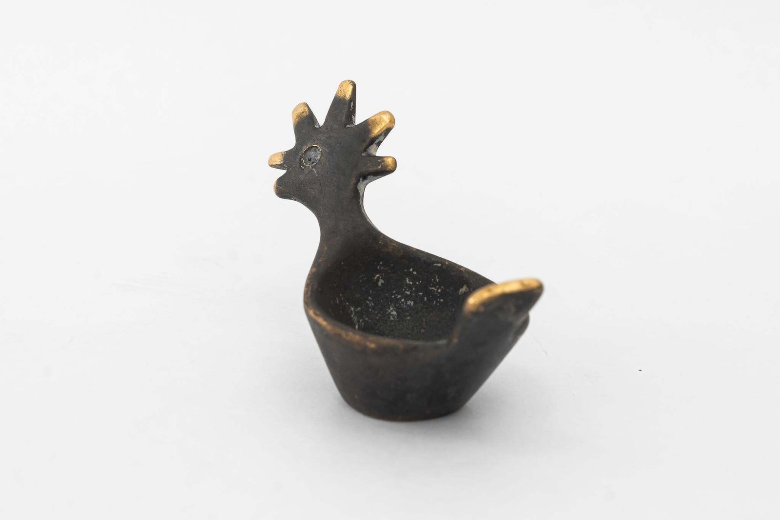 Walter Bosse Rooster Candle Holder Around 1950s photo vinterior