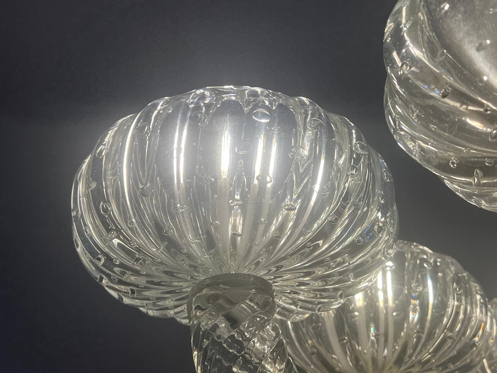 photo vinterior Chandelier By Barovier & Toso, Murano, 1940s