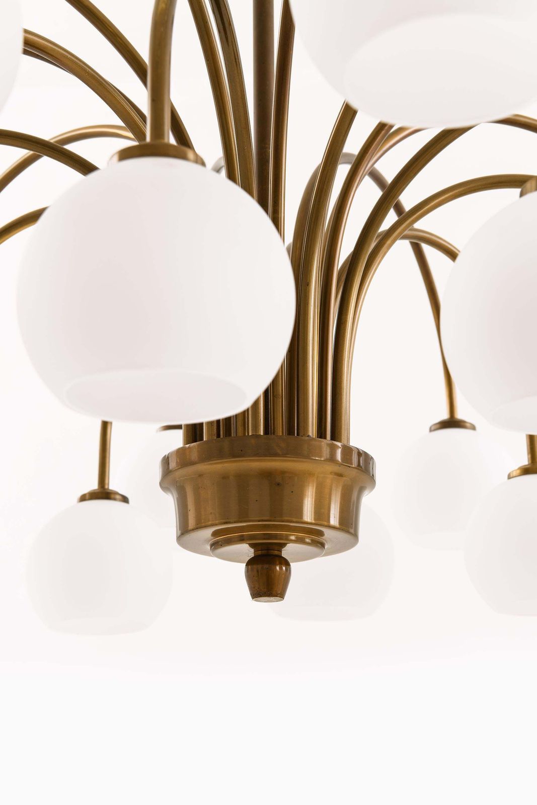 Ceiling Lamp In Brass By Fog & Mørup, 1940s photo Lighting