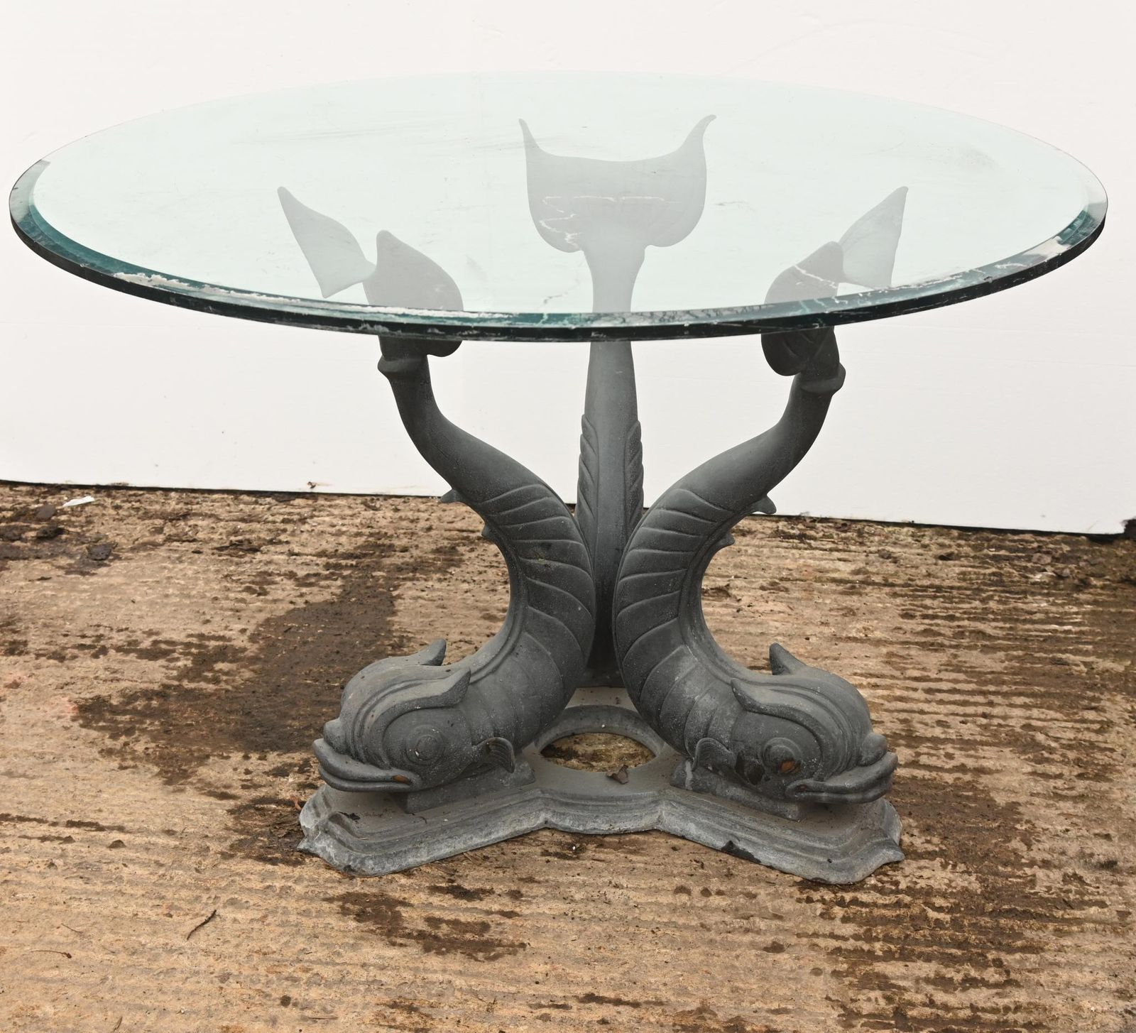 Bronze Sea Serpent Table Garden Dining Italian Grand Tour photo for sale