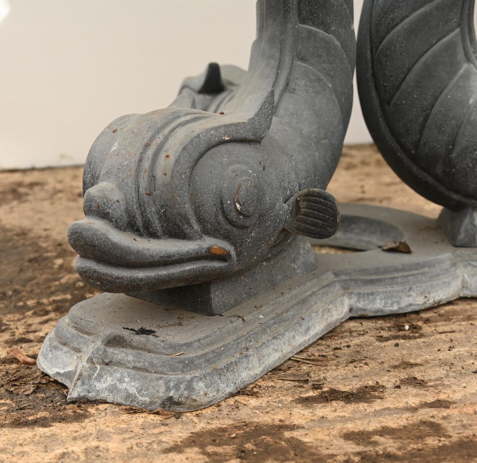 Bronze Sea Serpent Table Garden Dining Italian Grand Tour photo vintage