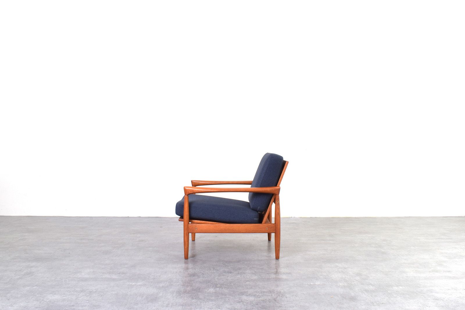 Mid Century Oak Kolding Armchairs By Erik Wørts For Ikea, 1960s, Set Of 2 photo vintage