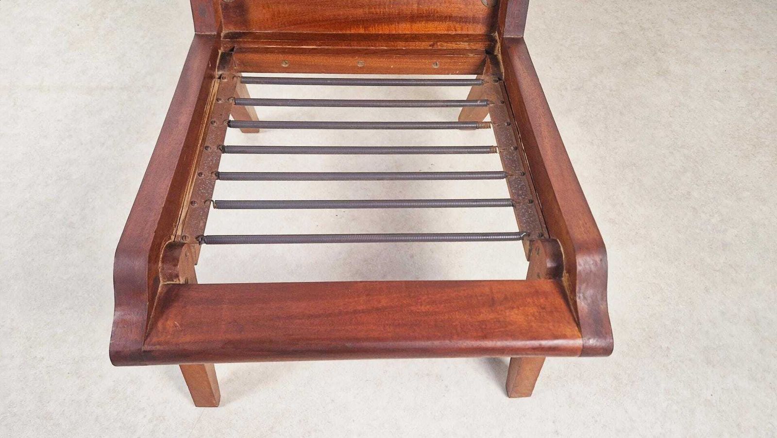 Vintage Mid Century 1960s Solid Teak Danish Design Lounge Accent Armchair Bl438 photo vinterior