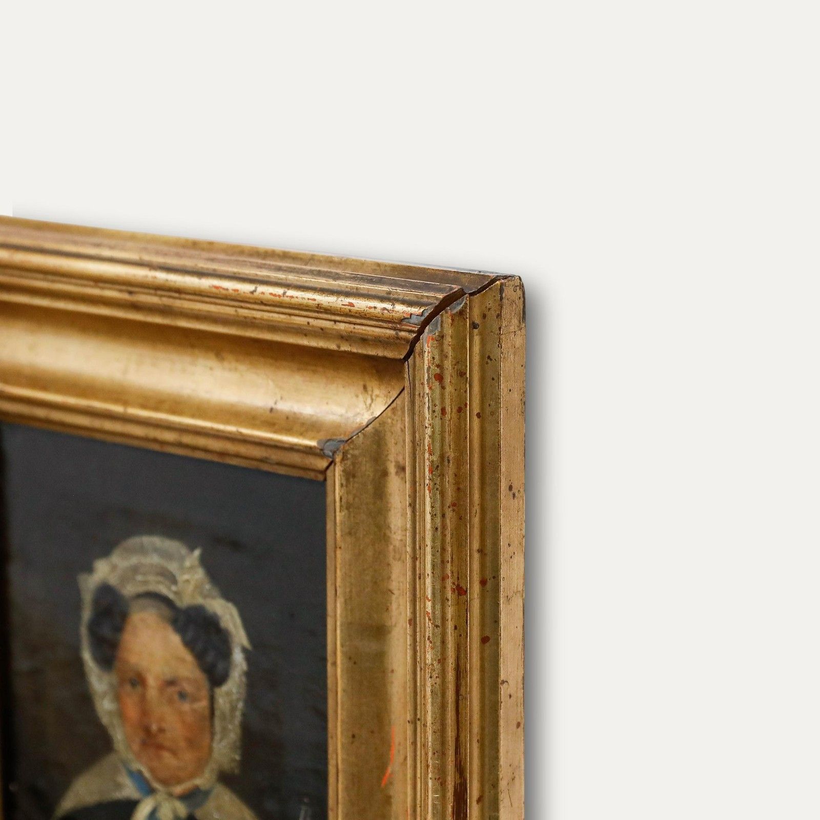 Biedermeier 1839 Oil Portrait Of A Lady photo buy