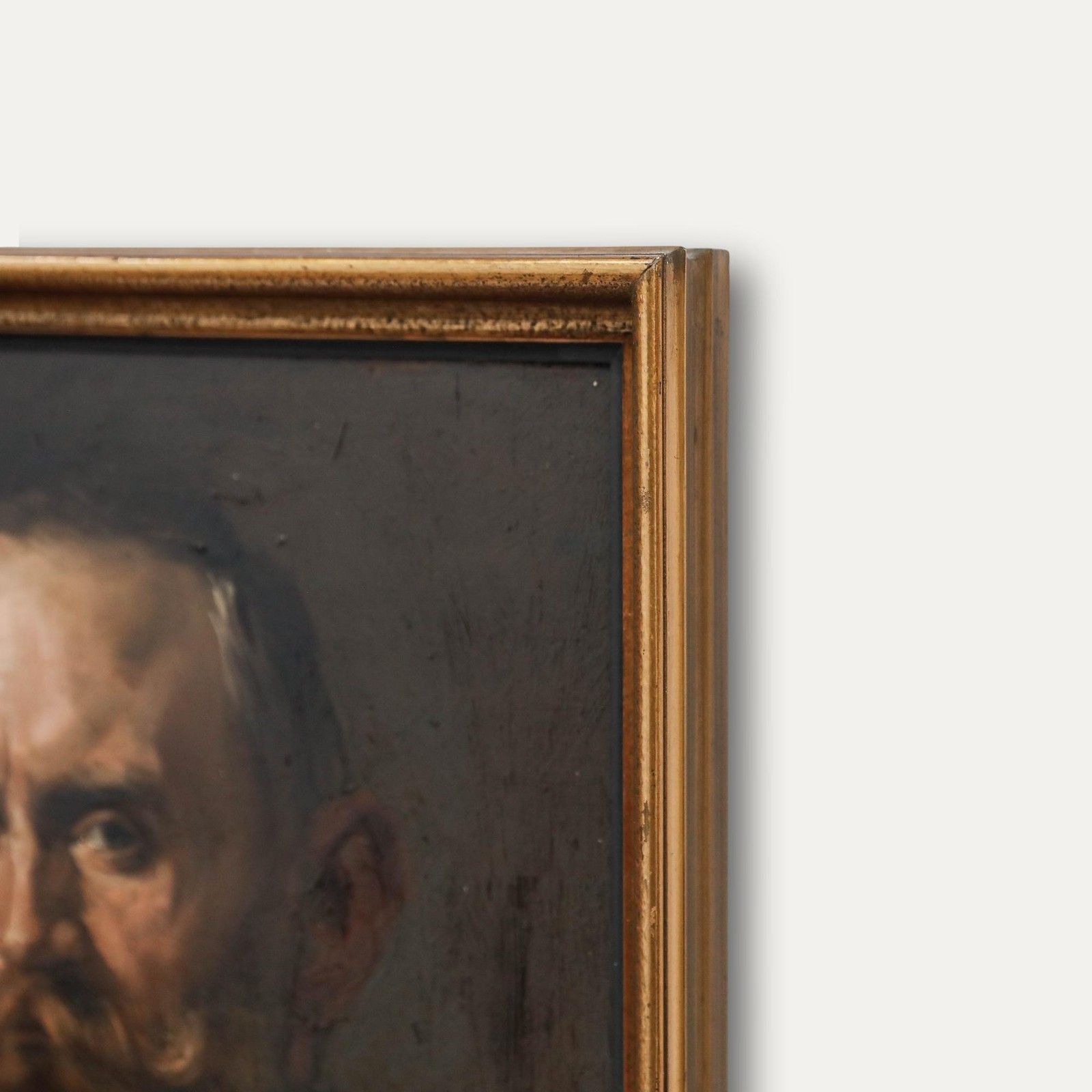Gustav Rienäcker (1861 1935) Framed 1897 Oil, Portrait Of A Gentleman photo 550.0