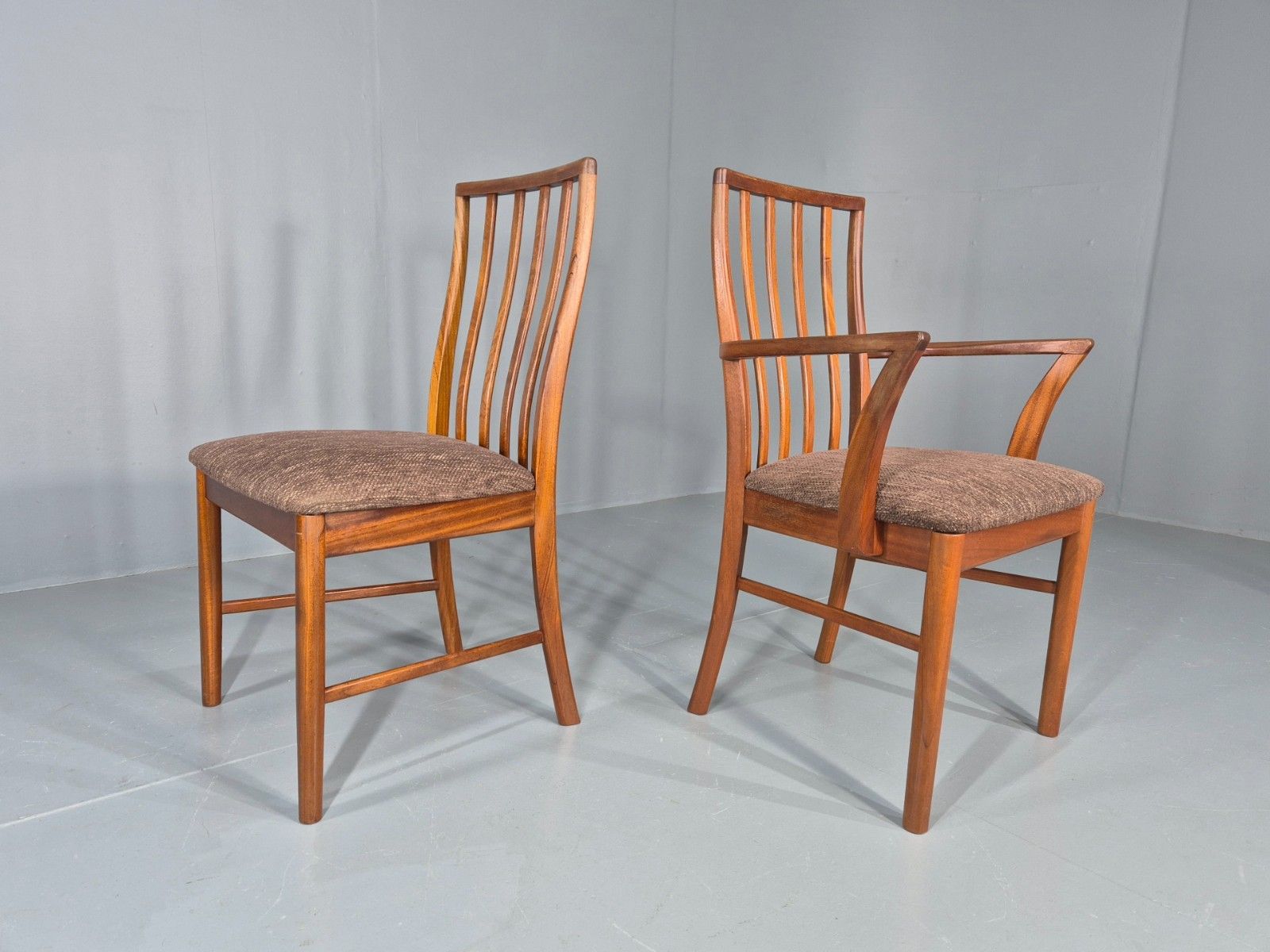 6 Vintage McIntosh Dining Chairs Mid Century Design 1970s Retro Eb11913 Mdin photo buy