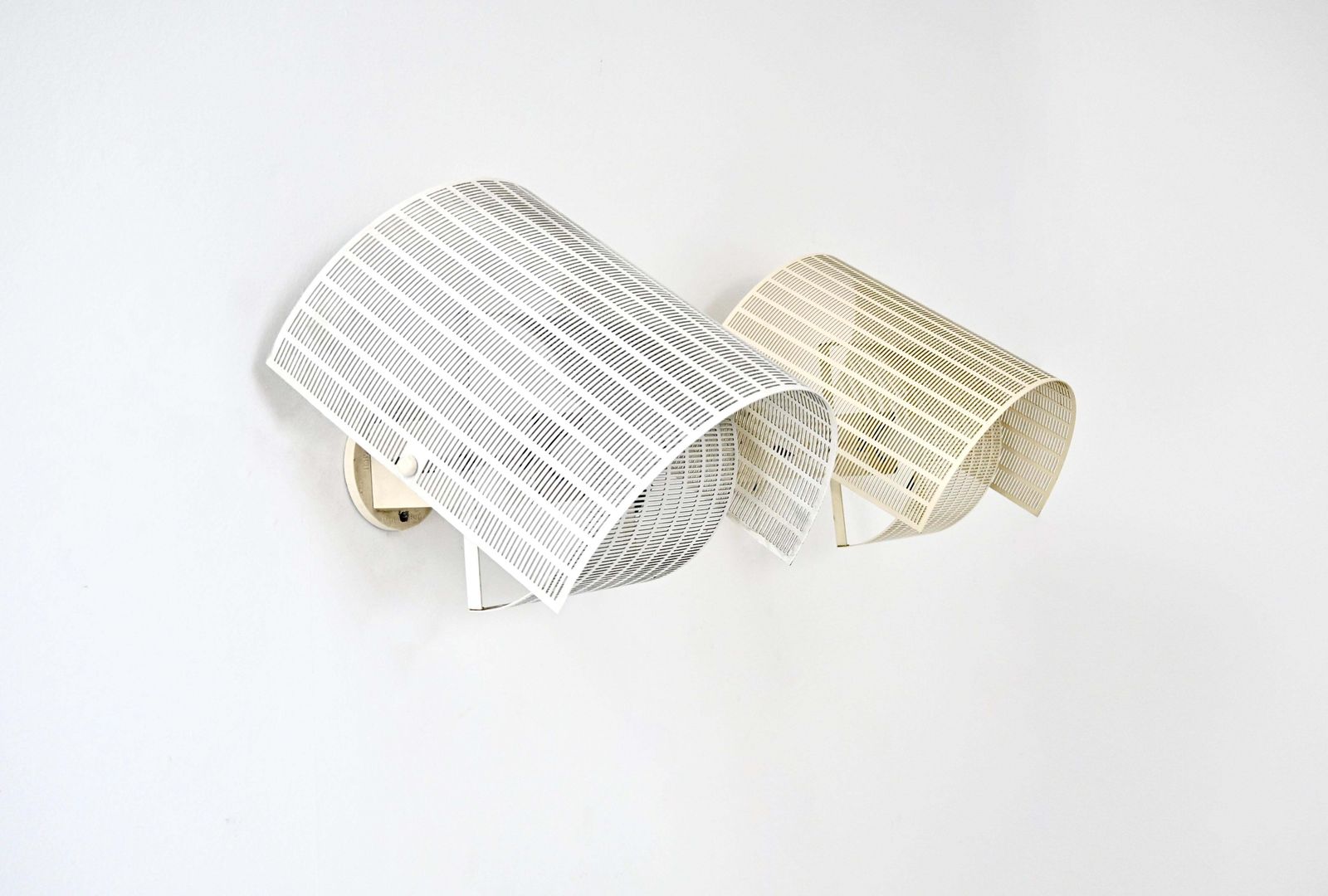Shogun Wall Lamps By Mario Botta For Artemide, 1980s, Set Of 2 photo furniture
