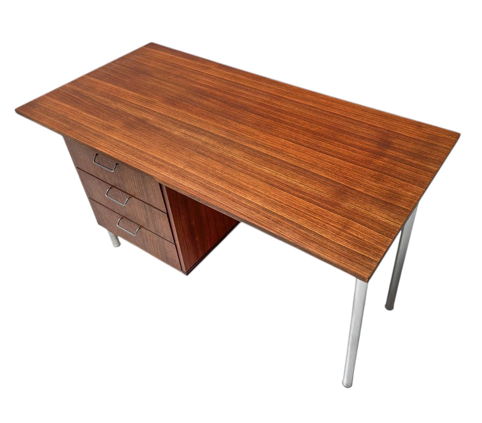 Mid Century Modern Made To Measure Desk By Cees Braakman For Pastoe, 1960s photo furniture
