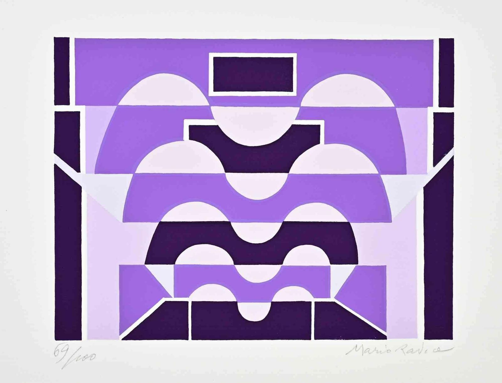 Mario Radicebeauty   Screen Print By Mario Radice   19641964 photo furniture