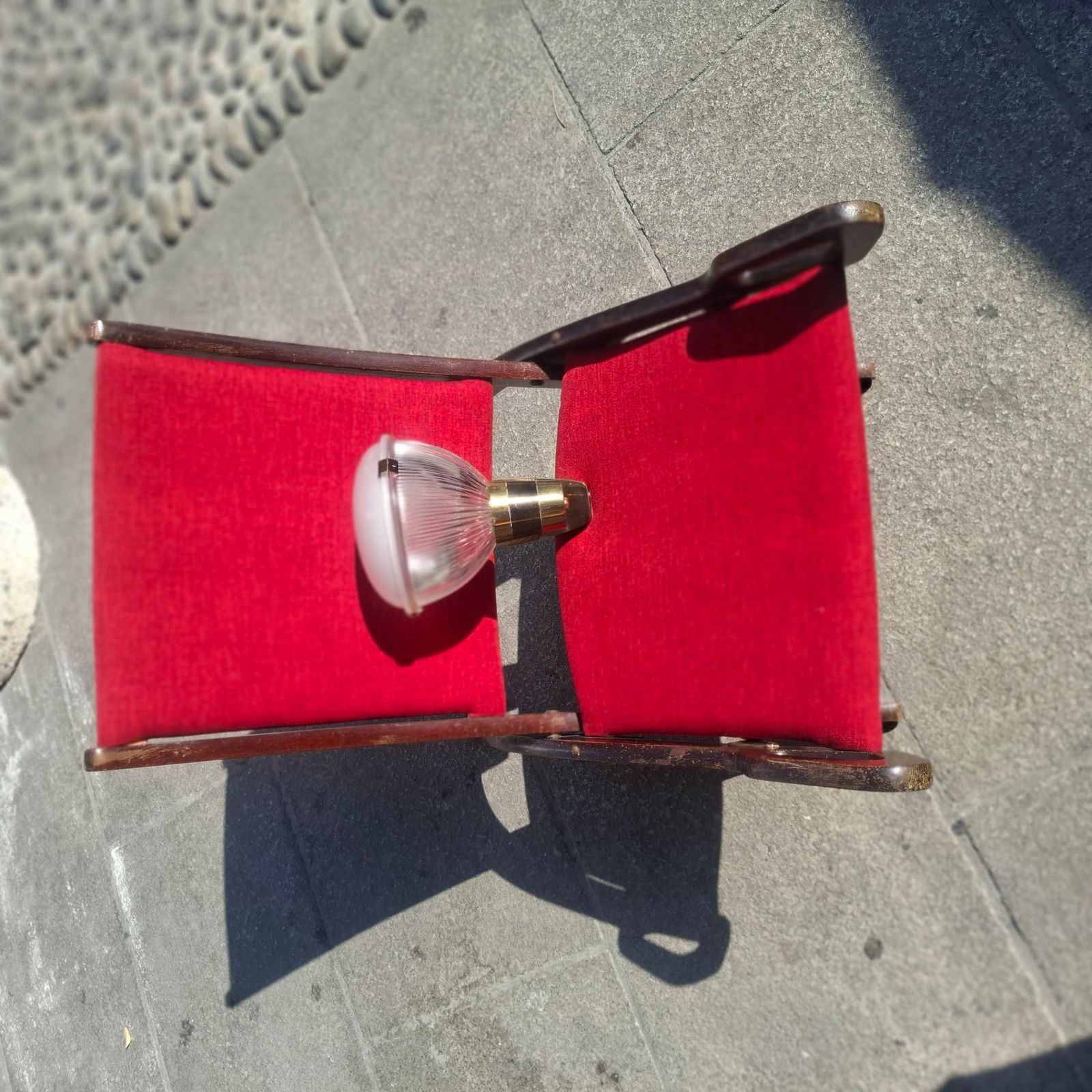 Ignazio Gardella Azucena Lp6  Sconce Brass Glass Burnished Brass 1960 Italy photo buy