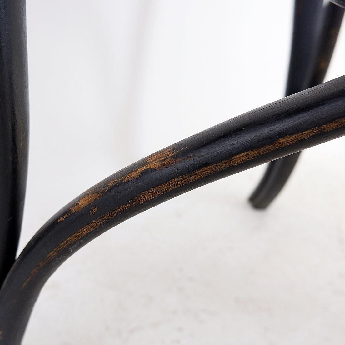 photo vintage Art Nouveau Side Table/Console In Painted Wood, Circa 1900