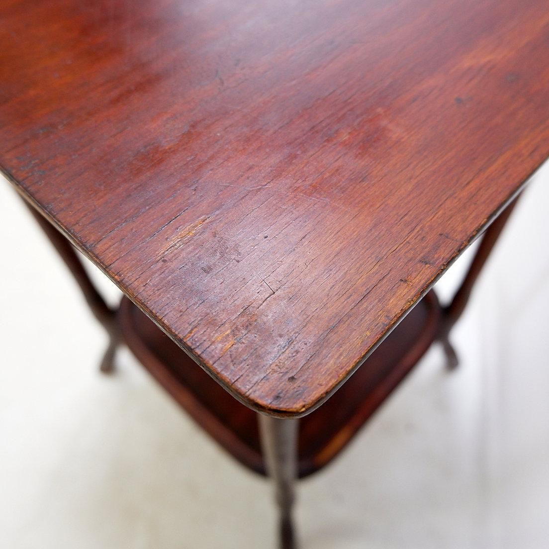 photo for sale Art Nouveau Bentwood Side Table No. 960 By J&J Kohn   1920s