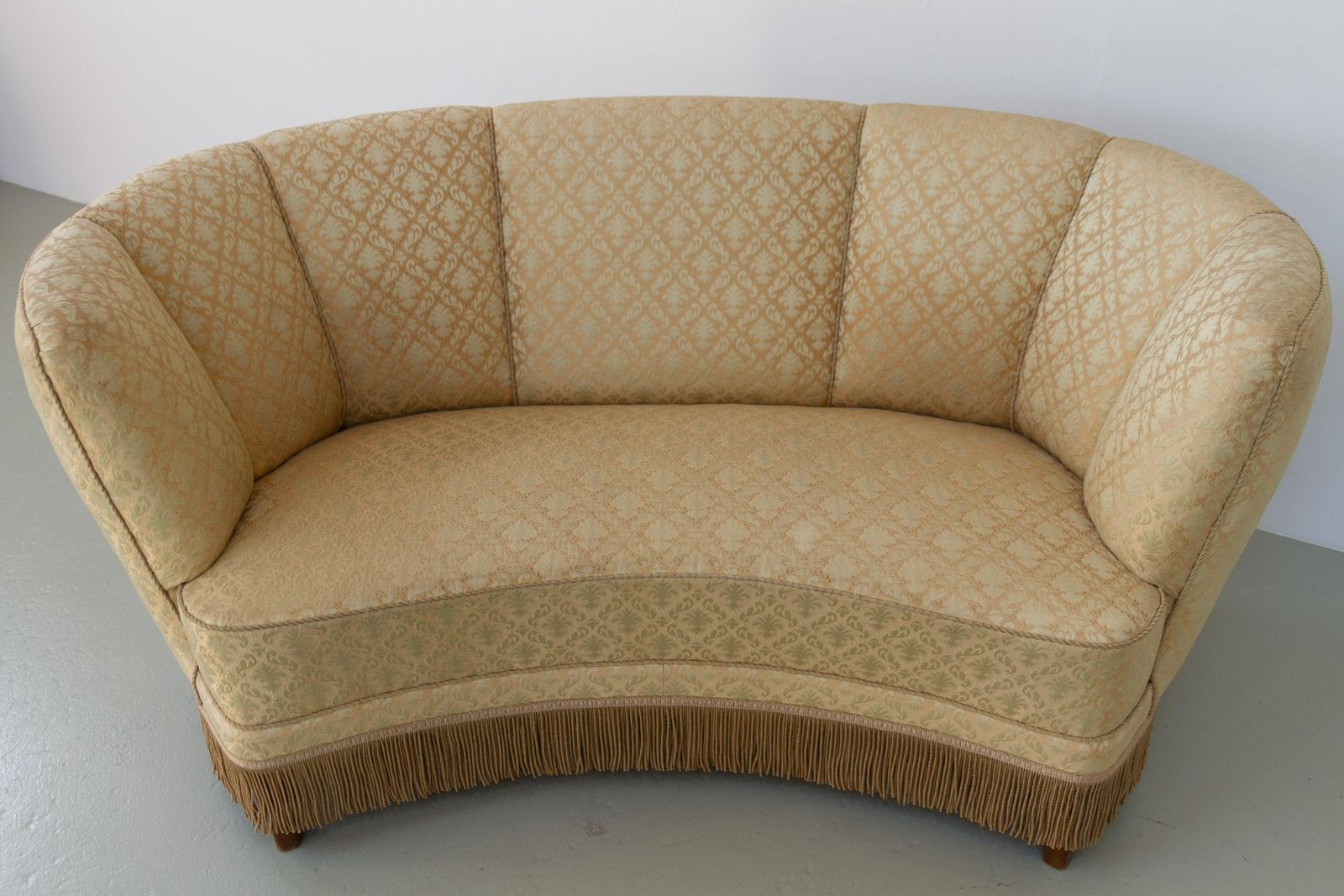 Danish Art Deco Banana Sofa, 1940s. photo Furniture