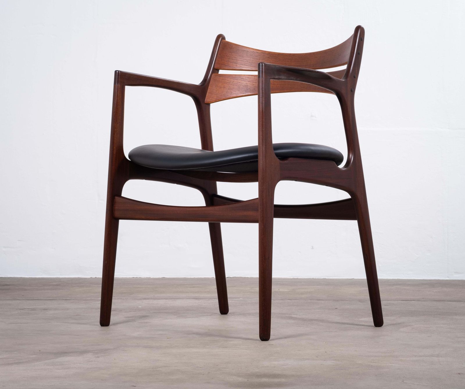 Teak Armchair By Erik Buch For Christiansen Møbelfabrik, Denmark, 1960s photo Furniture