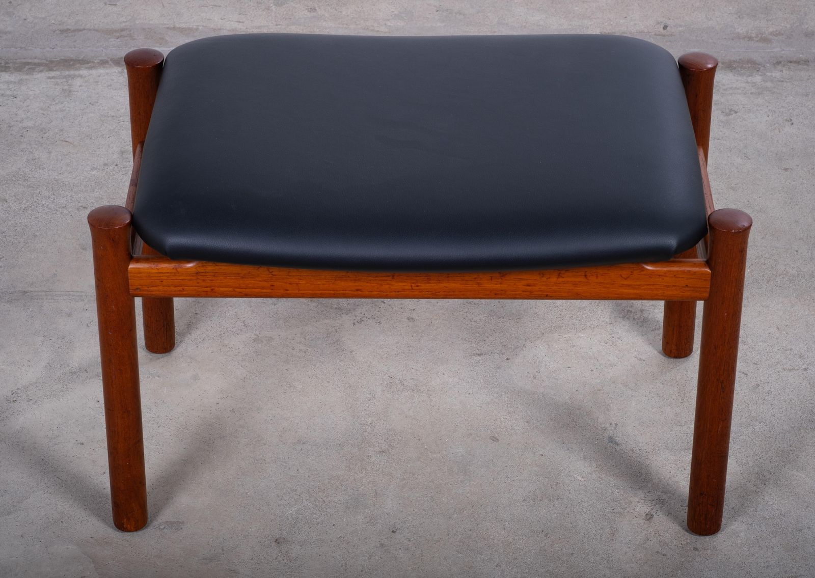 Teak Stool By Søren Hansen For Fritz Hansen, Denmark, 1950s photo 669.0
