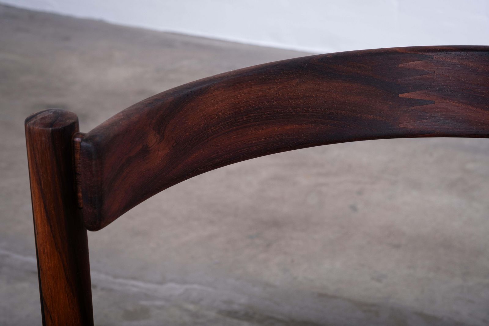 photo furniture Set Of 4 Dining Chairs In Rosewood By Hugo Frandsen For Børge M.S, Denmark