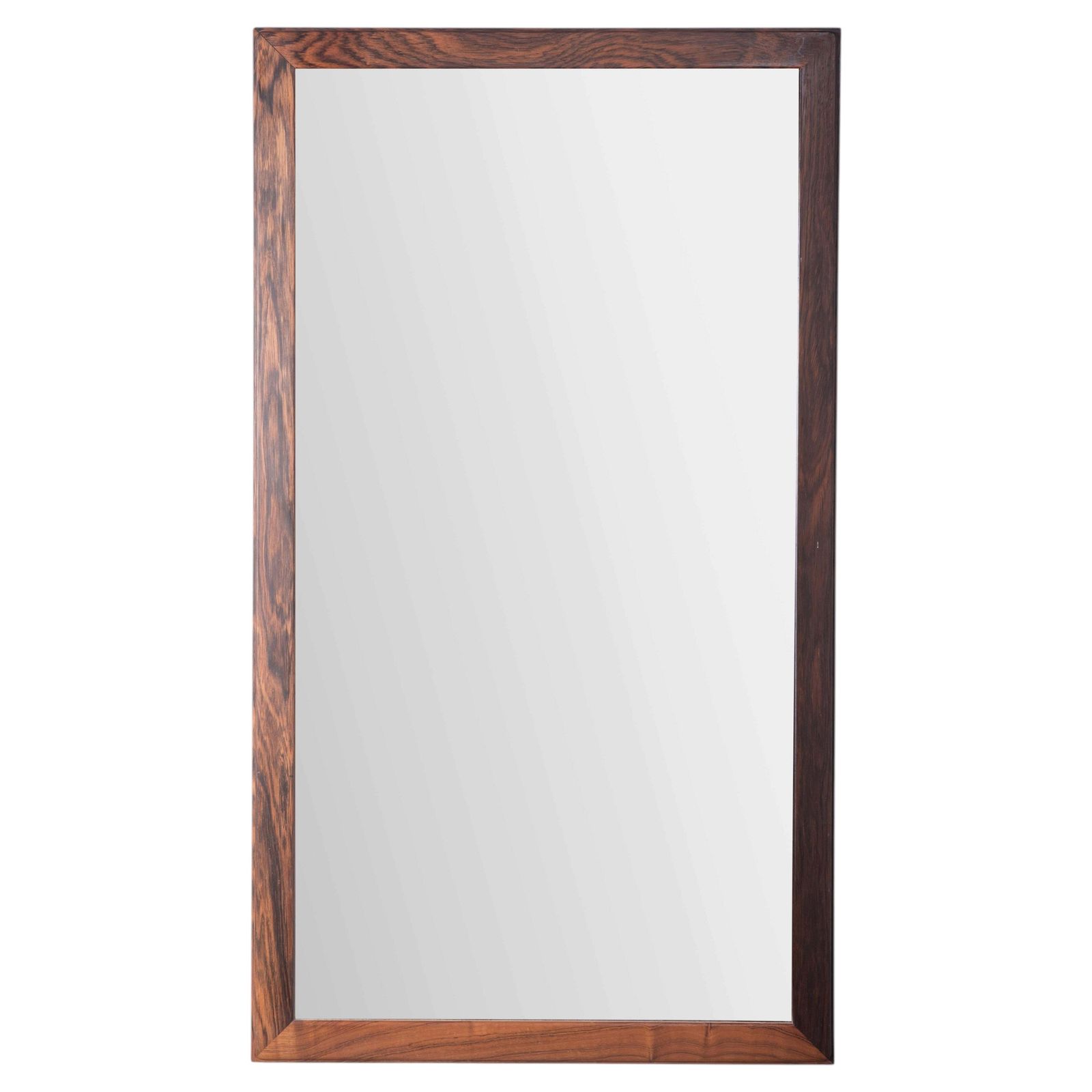 Model 366 Rosewood Wall Mirror By Aksel Kjersgaard For Odder, Denmark, 1960s