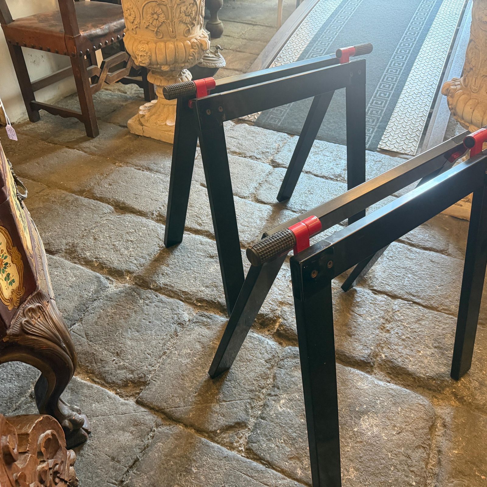 photo vinterior Set Of Two 1970s Modern Easels For Gaetano Table By Gae Aulenti For Zanotta