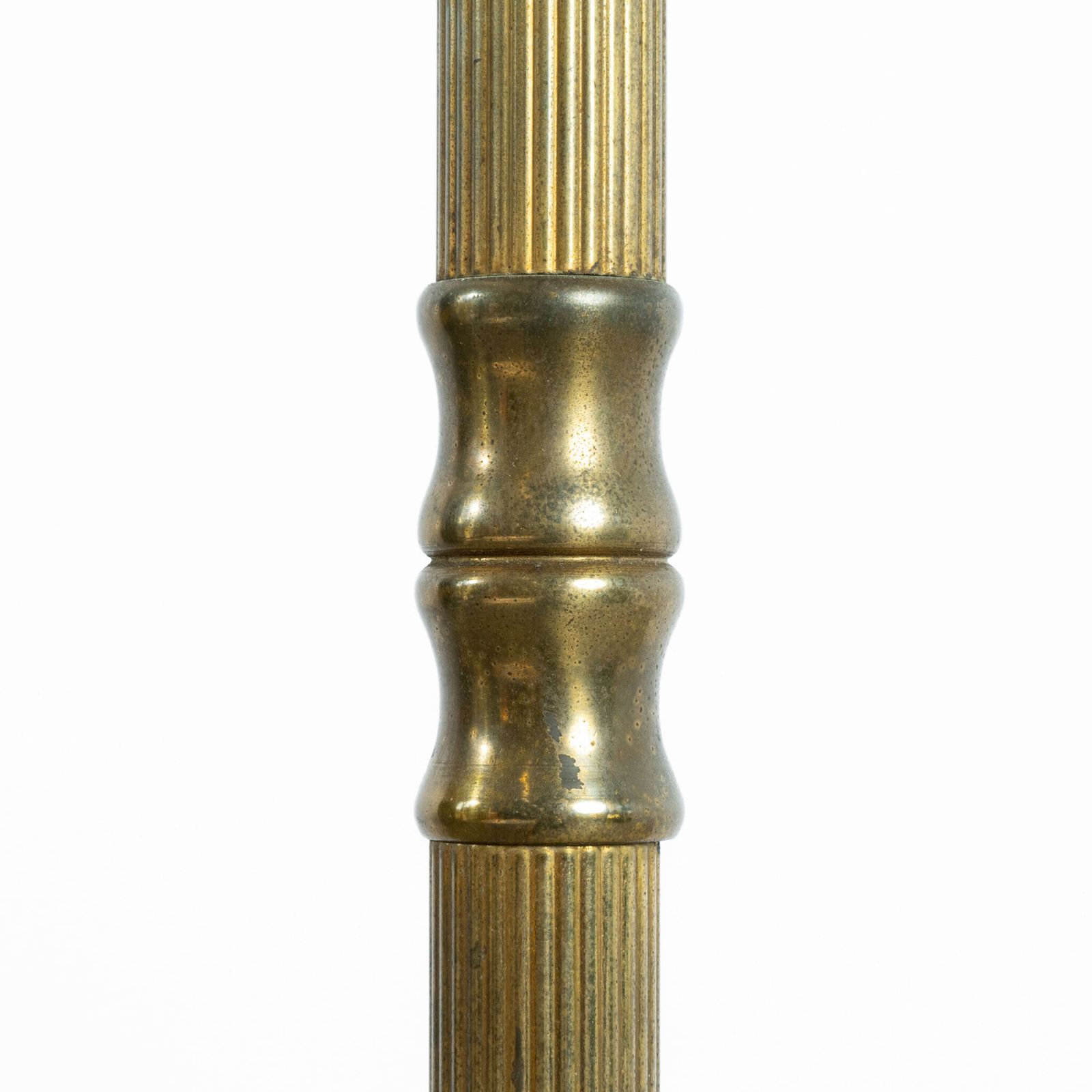 Early 20th Century French Brass Floor Lamp photo 585.0