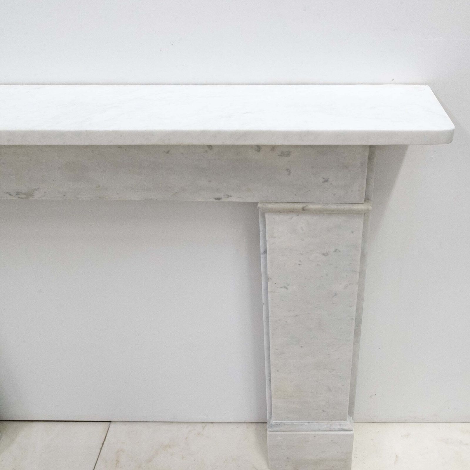 Antique Carrara Marble Late Georgian Fireplace Surround photo Home Fixtures