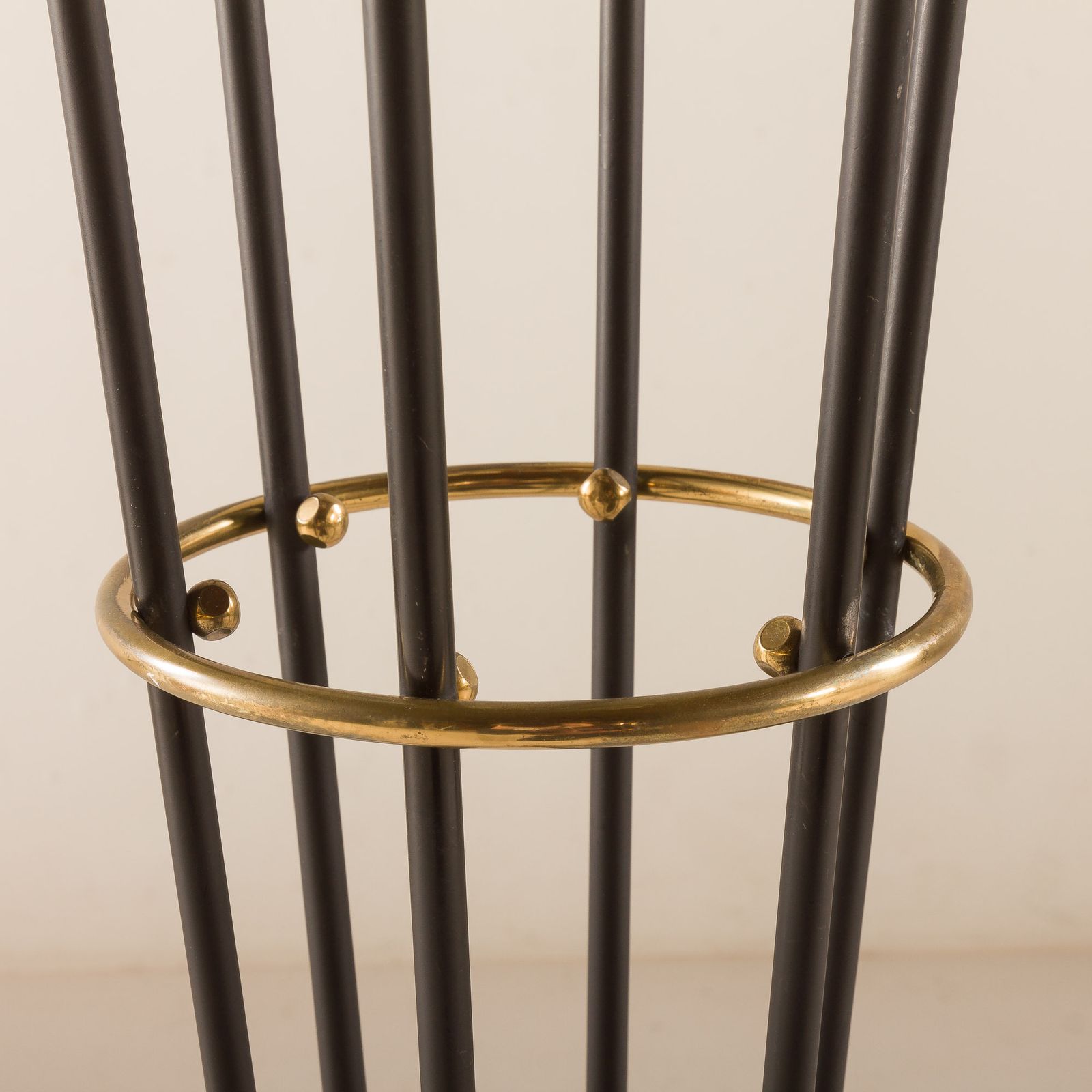 Italian Mid Century Floor Lamp Attr. To Stilnovo, 1960s photo vinterior