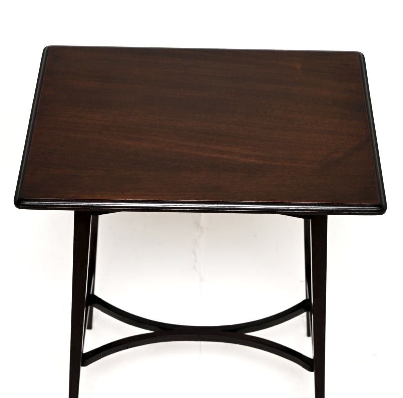 Antique Edwardian Mahogany Side Table photo Furniture