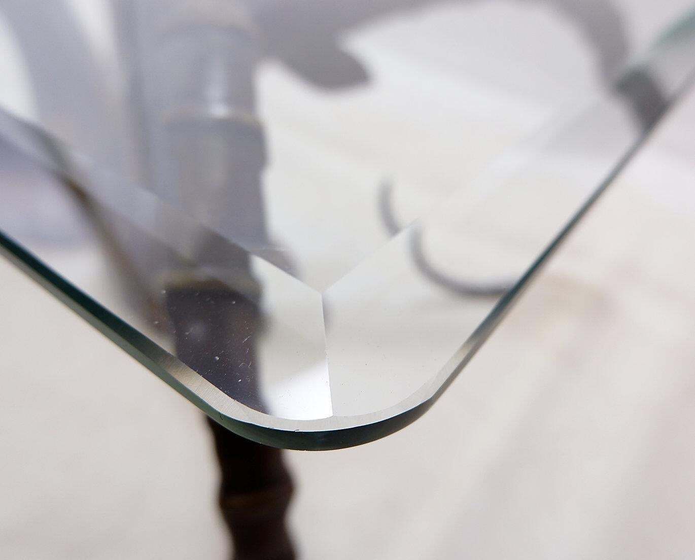 "Ibex" Coffee Table In The Style Of Alain Chervet   1970s photo vinterior