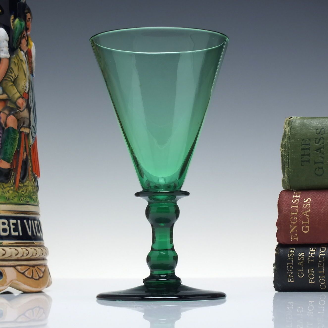 Georgian Regency Green Wine Glass C1810