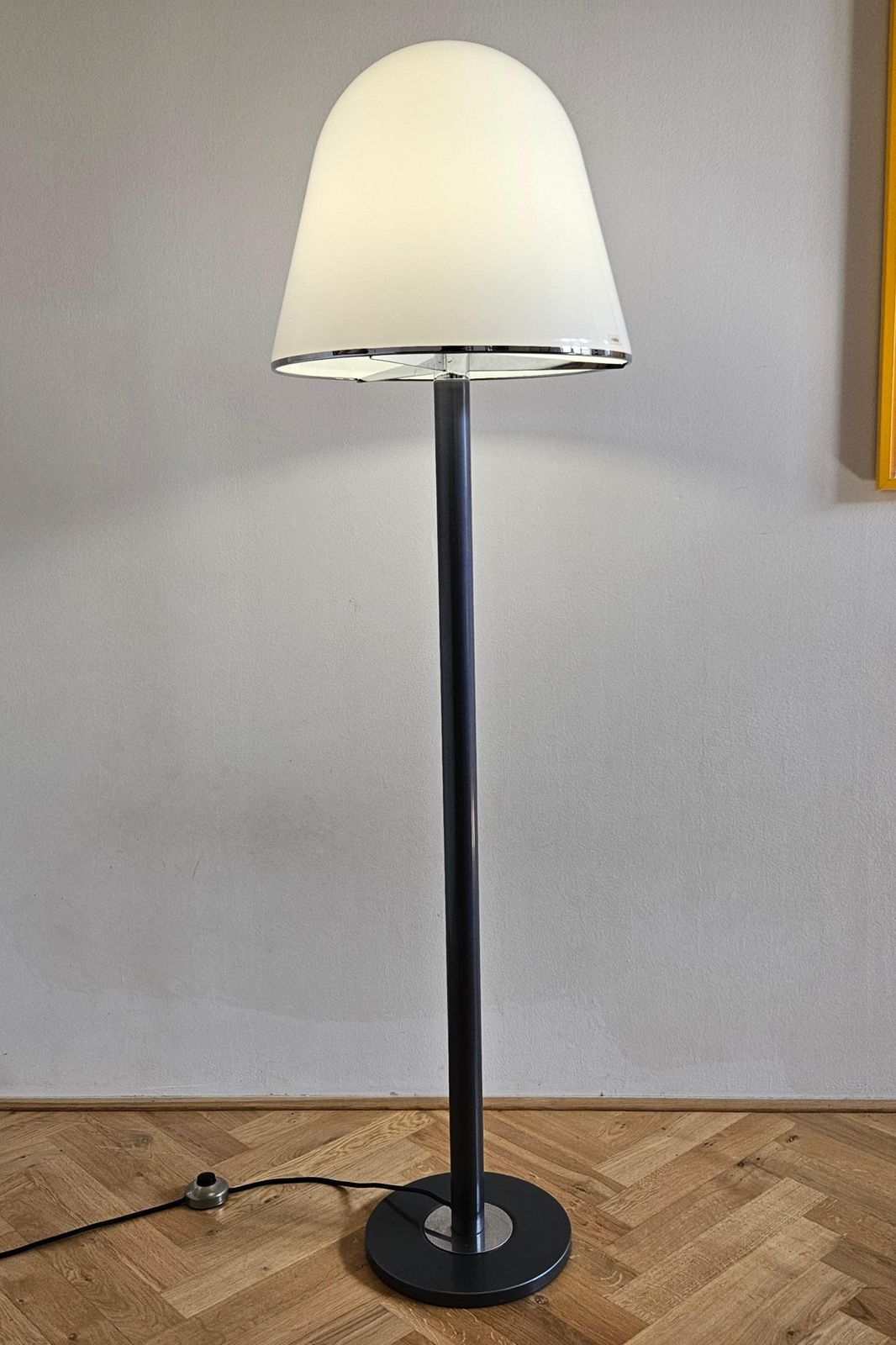 Lighting Rare Midcentury Floor Lamp Kuala For Meblo, Franco Bresciani, Italy, 1970s photo