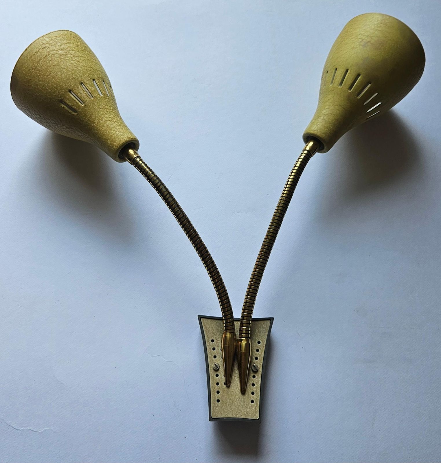 Rare Wall Lamp In Style Of Stilnovo, Italy, 1960s photo for sale