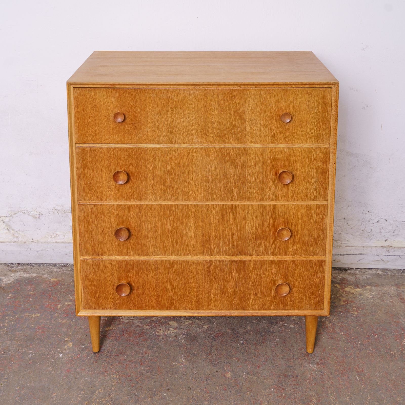 Meredew Mid Century Oak Chest Of Drawers photo furniture