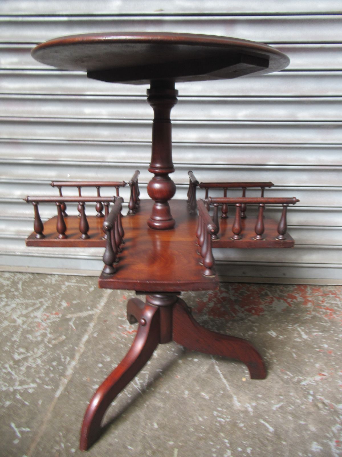 Late Victorian Small Revolving Book Stand