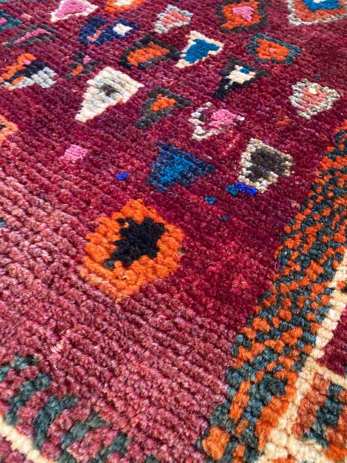 photo for sale Vintage Gabbeh Rug 1.60m X 1.05m