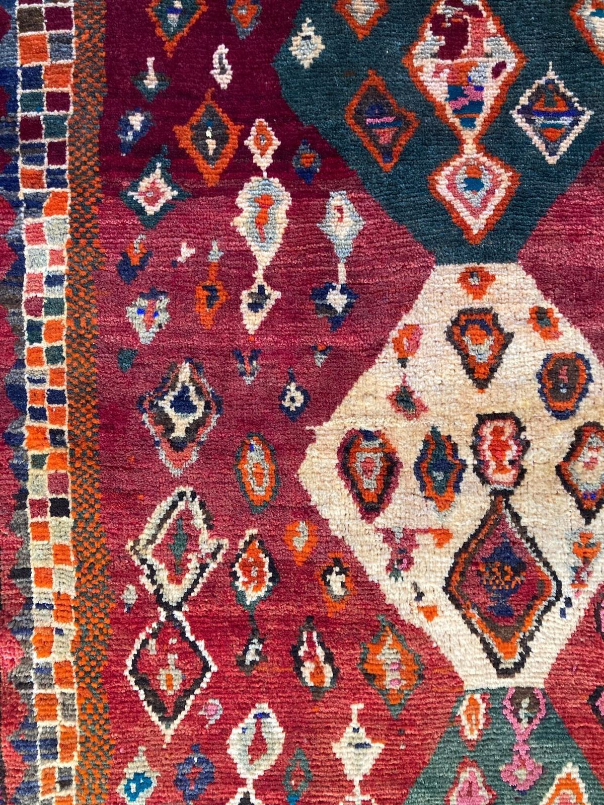 photo vinterior Vintage Gabbeh Rug 1.60m X 1.05m