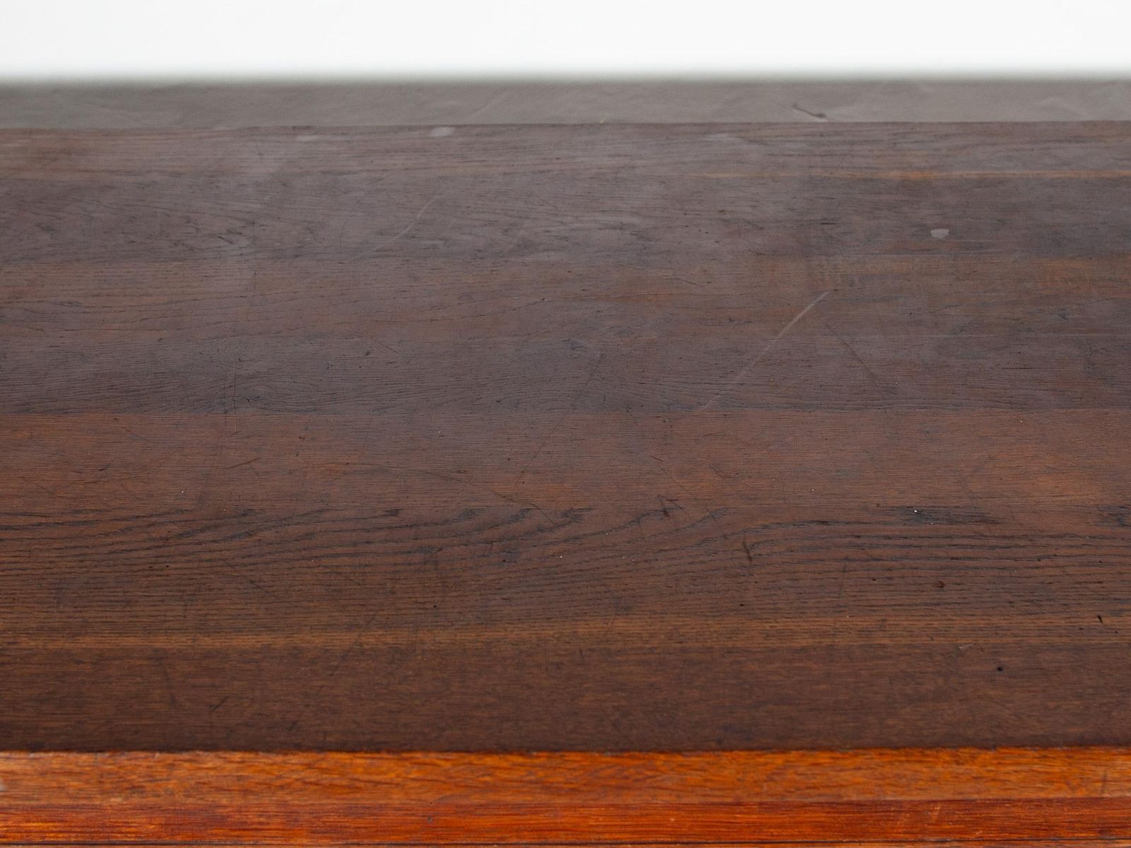 5485.0 19th Century Hand Crafted Antique Oak Monastery Reading Table, France photo