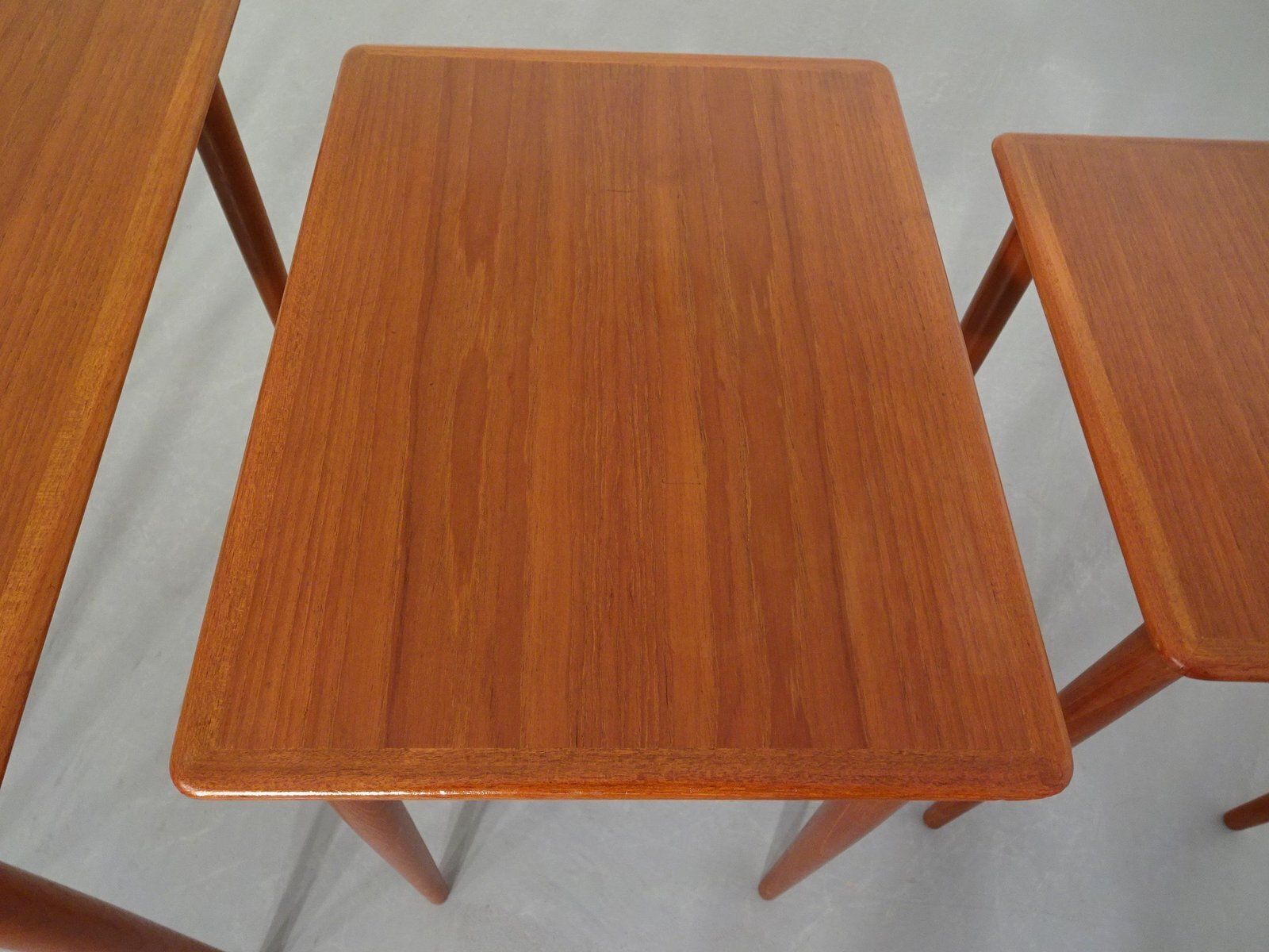 329.0 Danish Teak Nesting Tables, 1960s, Set Of 3 photo