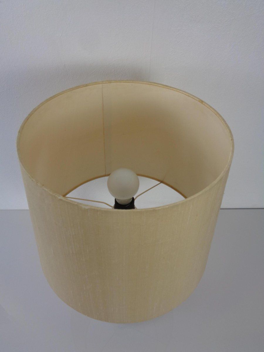 Plaza Opal Glass Table Lamp From Hsin Lung Lin For Holmegaard Glasværk, Sweden, 1970s photo vinterior